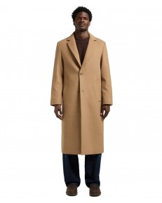 Płaszcz Lee LONG WOOL CAR COAT 112371316 Camel