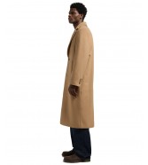Płaszcz Lee LONG WOOL CAR COAT 112371316 Camel