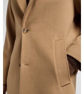 Płaszcz Lee LONG WOOL CAR COAT 112371316 Camel