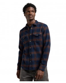 Koszula Lee CLEAN WESTERN SHIRT 112371318 Luxe Rivet Navy
