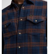 Koszula Lee CLEAN WESTERN SHIRT 112371318 Luxe Rivet Navy