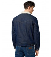 Katana Wrangler SHERPA DENIM JACKET 112371364 Clean Rinse