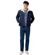 Katana Wrangler SHERPA DENIM JACKET 112371364 Clean Rinse