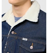 Katana Wrangler SHERPA DENIM JACKET 112371364 Clean Rinse