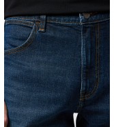 Jeansy Wrangler Larston 112371372 Obsidian