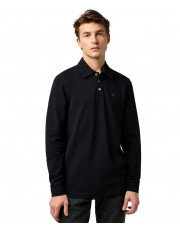 Koszulka Wrangler LS POLO 112371395 Black