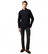 Koszulka Wrangler LS POLO 112371395 Black