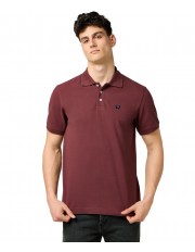Koszulka Wrangler POLO SHIRT 112371398 Decadent Chocolate
