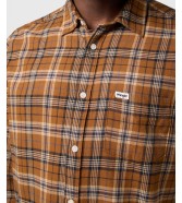 Koszula Wrangler 1 PKT SHIRT 112371404 Brown Black