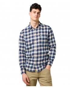 Koszula Wrangler 1 PKT SHIRT 112371405 Blue