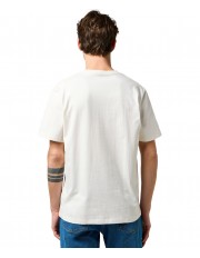 T-shirt Wrangler SMALL AMERICANA TEE 112371409 Worn White