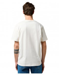 T-shirt Wrangler SMALL AMERICANA TEE 112371409 Worn White
