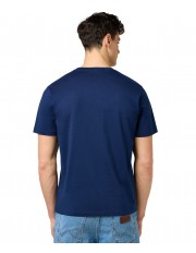 T-shirt Wrangler REGULAR 112371410 Navy