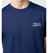 T-shirt Wrangler REGULAR 112371410 Navy