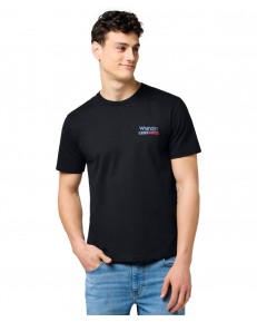 T-shirt Wrangler REGULAR 112371411 Black