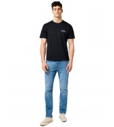 T-shirt Wrangler REGULAR 112371411 Black
