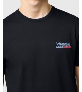 T-shirt Wrangler REGULAR 112371411 Black