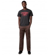 T-shirt Wrangler REGULAR 112371416 Faded Black