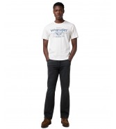 T-shirt Wrangler REGULAR 112371417 Worn White