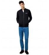 Bluza Wrangler FUNNEL NECK ZIP 112371422 Black