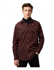 Koszula Wrangler CORD WESTERN SHIRT 112371428 Mahogany
