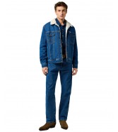Katana Wrangler SHERPA CLASSIC JACKET 112371440 Mid Stone