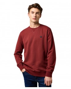 Bluza Wrangler SIGN OFF CREW 112371464 Fired Brick