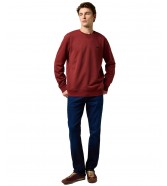 Bluza Wrangler SIGN OFF CREW 112371464 Fired Brick