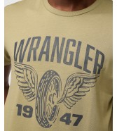 T-shirt Wrangler AMERICANA TEE 112371474 Aloe