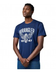 T-shirt Wrangler AMERICANA TEE 112371477 Navy