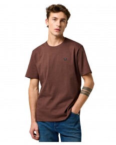 T-shirt Wrangler SIGN OFF TEE 112371484 Mahogany