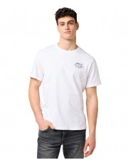 T-shirt Wrangler EMBROIDERY TEE 112371487 Worn White