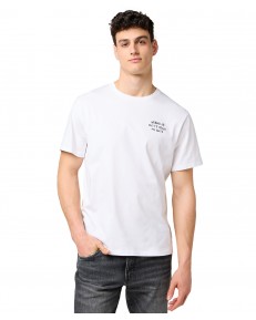 T-shirt Wrangler EMBROIDERY TEE 112371487 Worn White
