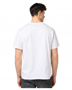 T-shirt Wrangler EMBROIDERY TEE 112371487 Worn White