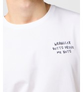 T-shirt Wrangler EMBROIDERY TEE 112371487 Worn White