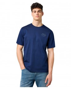 T-shirt Wrangler EMBROIDERY TEE 112371488 Navy