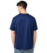 T-shirt Wrangler EMBROIDERY TEE 112371488 Navy