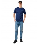 T-shirt Wrangler EMBROIDERY TEE 112371488 Navy