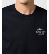 T-shirt Wrangler EMBROIDERY TEE 112371489 Black