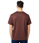 T-shirt Wrangler EMBROIDERY TEE 112371490 Mahogany