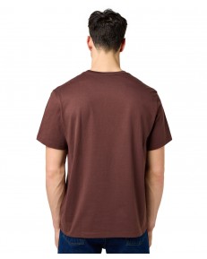 T-shirt Wrangler EMBROIDERY TEE 112371490 Mahogany