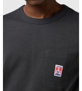 T-shirt Wrangler CJ RELAXED POCKET TEE 112371498 Faded Black
