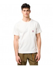 T-shirt Wrangler CJ RELAXED POCKET TEE 112371499 Worn White