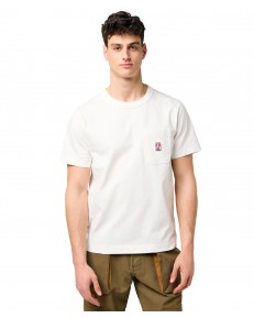 T-shirt Wrangler CJ RELAXED POCKET TEE 112371499 Worn White