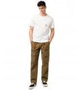 T-shirt Wrangler CJ RELAXED POCKET TEE 112371499 Worn White