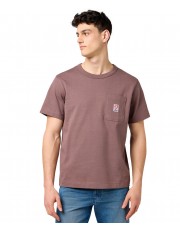 T-shirt Wrangler CJ RELAXED POCKET TEE 112371500 Peppercorn