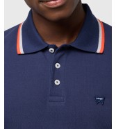 Koszulka Wrangler LS POLO SHIRT  112371506 Navy