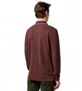 Koszulka Wrangler LS POLO SHIRT 112371508 Mahogany