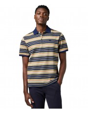 Koszulka Wrangler STRIPE POLO SHIRT 112371510 Aloe