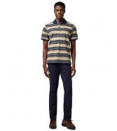 Koszulka Wrangler STRIPE POLO SHIRT 112371510 Aloe
